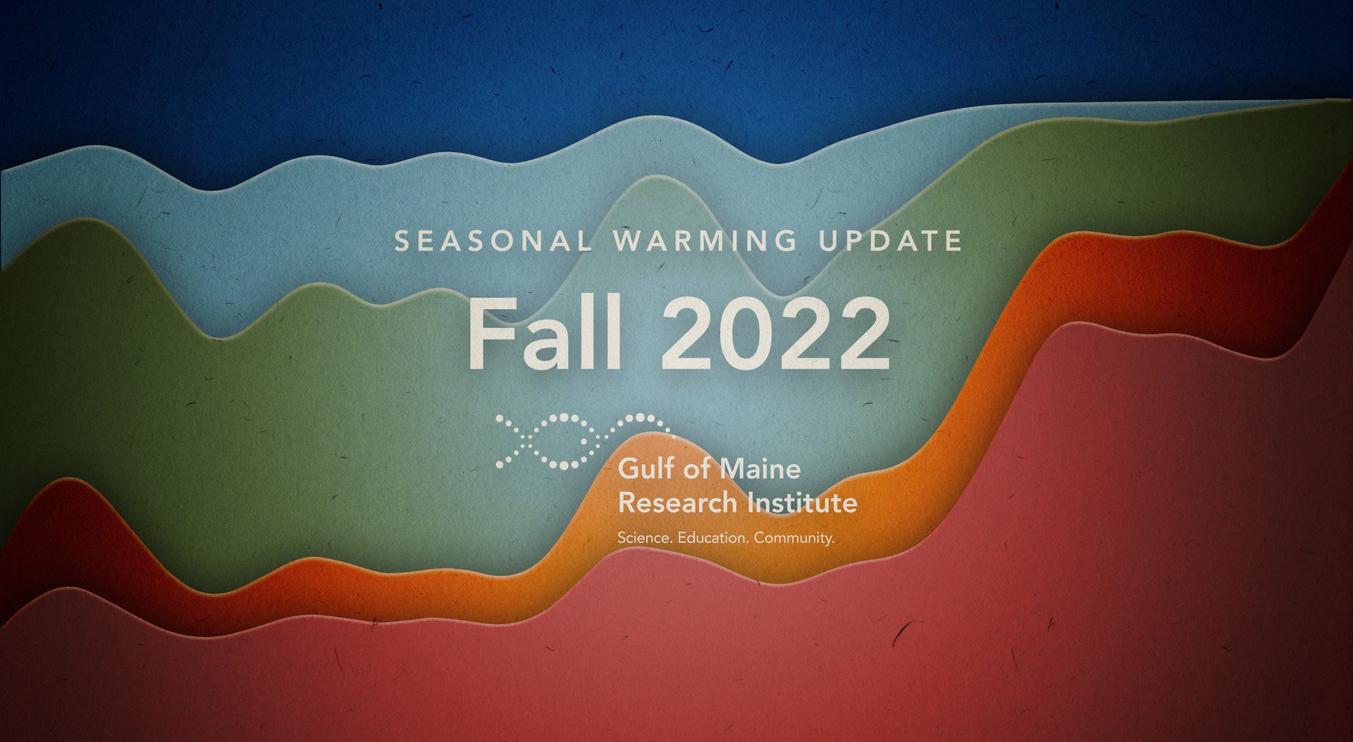 This is a graphic for the Fall 2022 seasonal warming update.